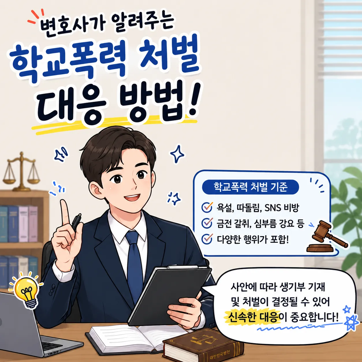 학교폭력처벌이 내려지는 이유 및 대응 방법