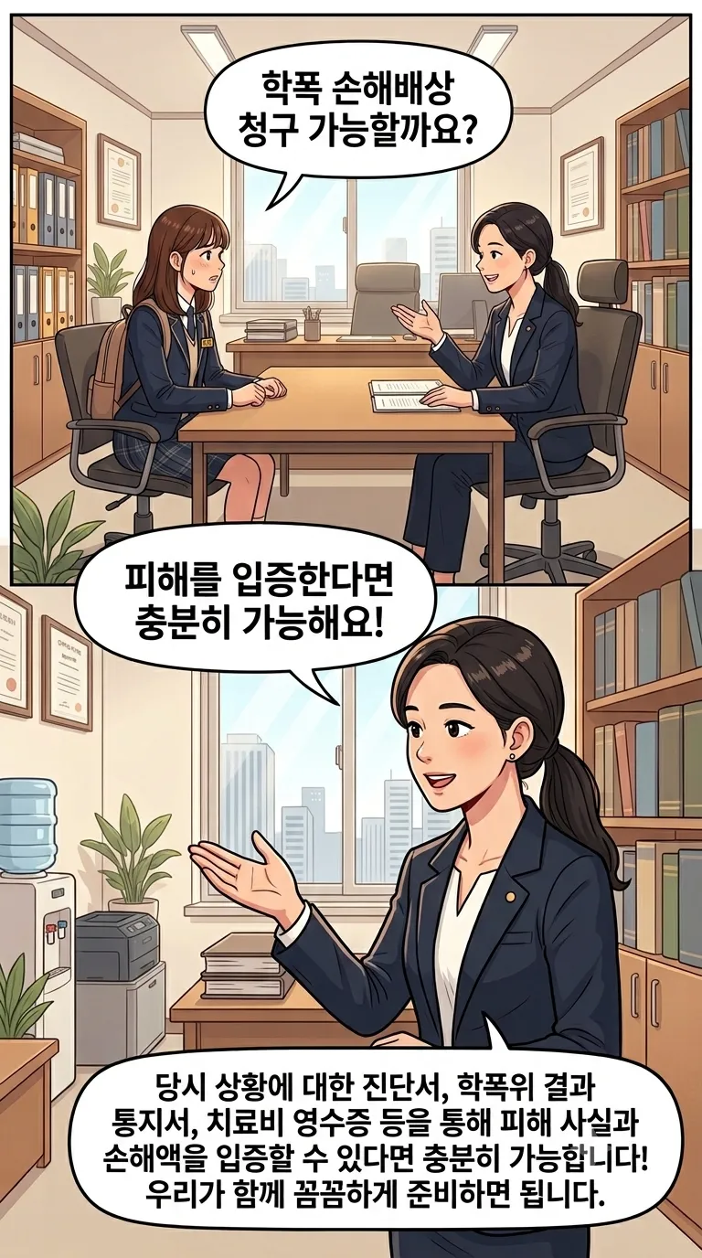 학교폭력대처방법 손해배상 청구의 법적 근거