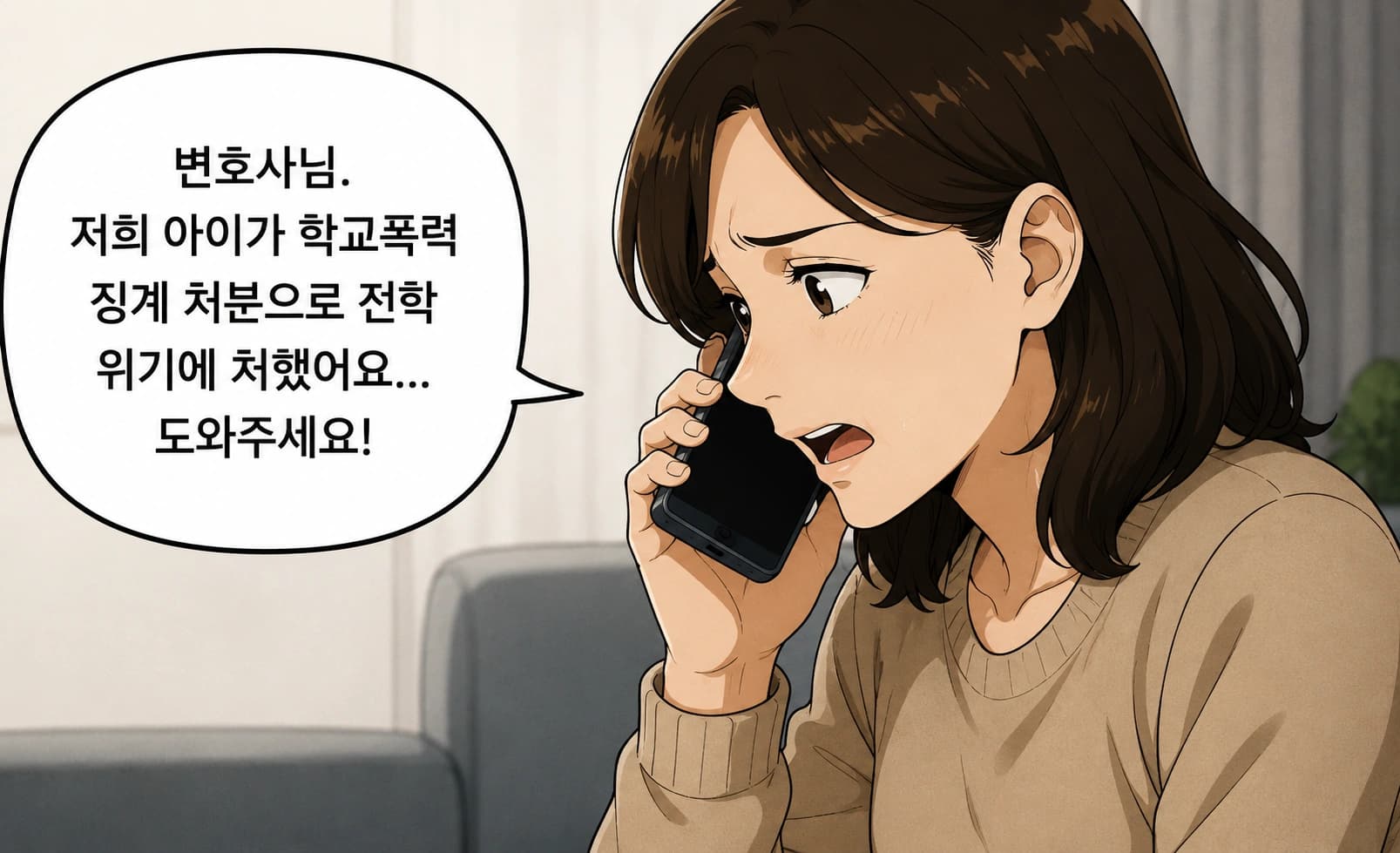 학교폭력징계 처분 수위를 낮추기 위해 학교폭력변호사를 찾은 의뢰인